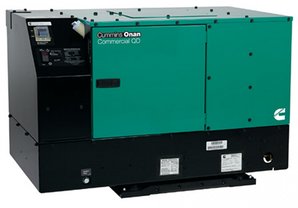 First slide image Commercial Onan Generator