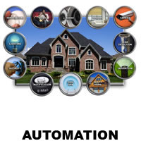 picture of home automation comprised of multiple automated items